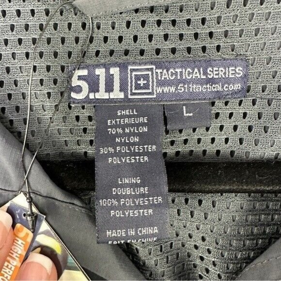 5.11 TACTICAL WOMENS TACLITE Convertible PRO LONG SLEEVE SHIRT size Large - Picture 9 of 10